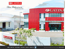 Tablet Screenshot of latina.com.my