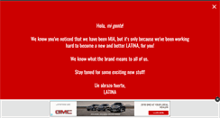 Desktop Screenshot of latina.com